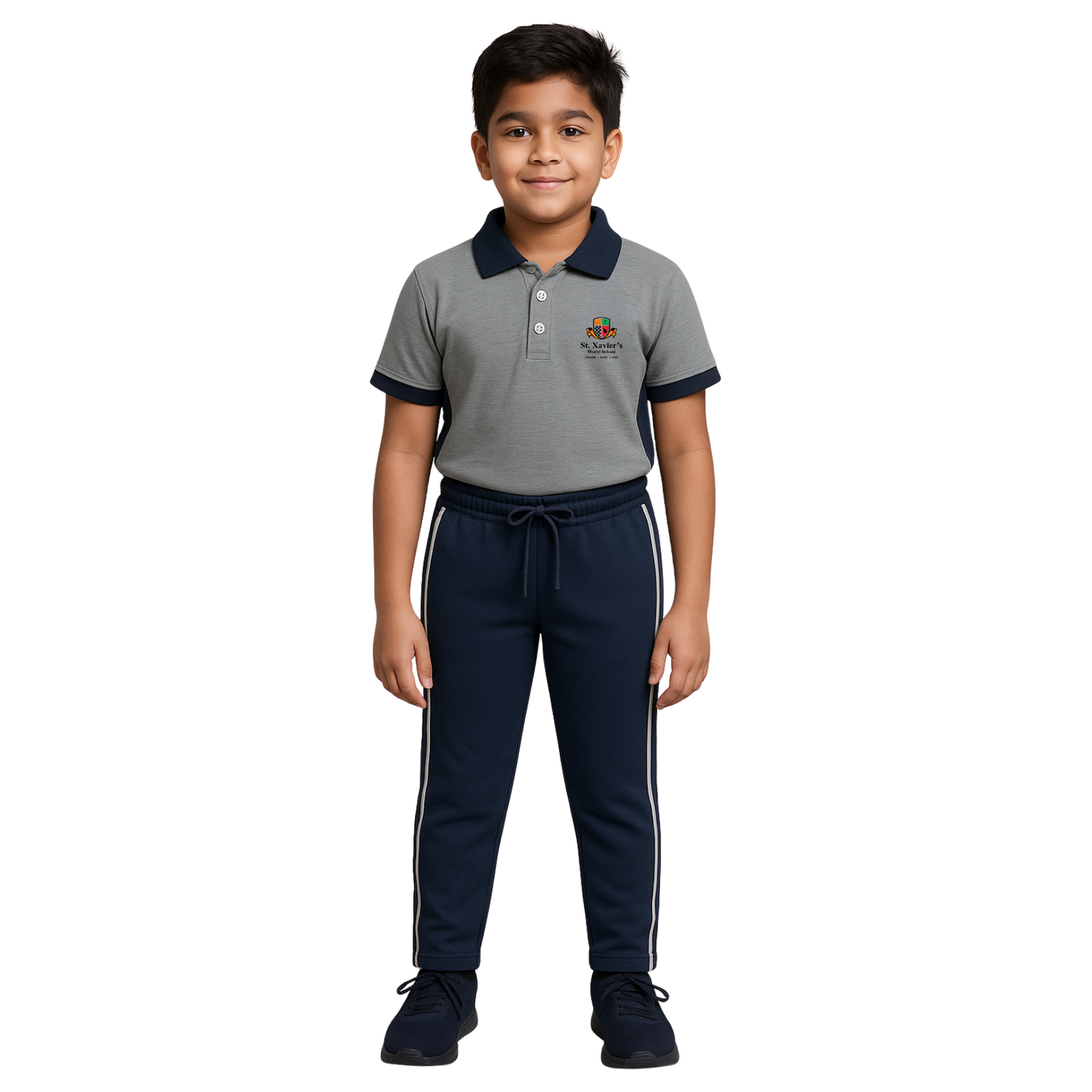ST XAVIER'S H/S T/SHIRT NUR-KG GREY