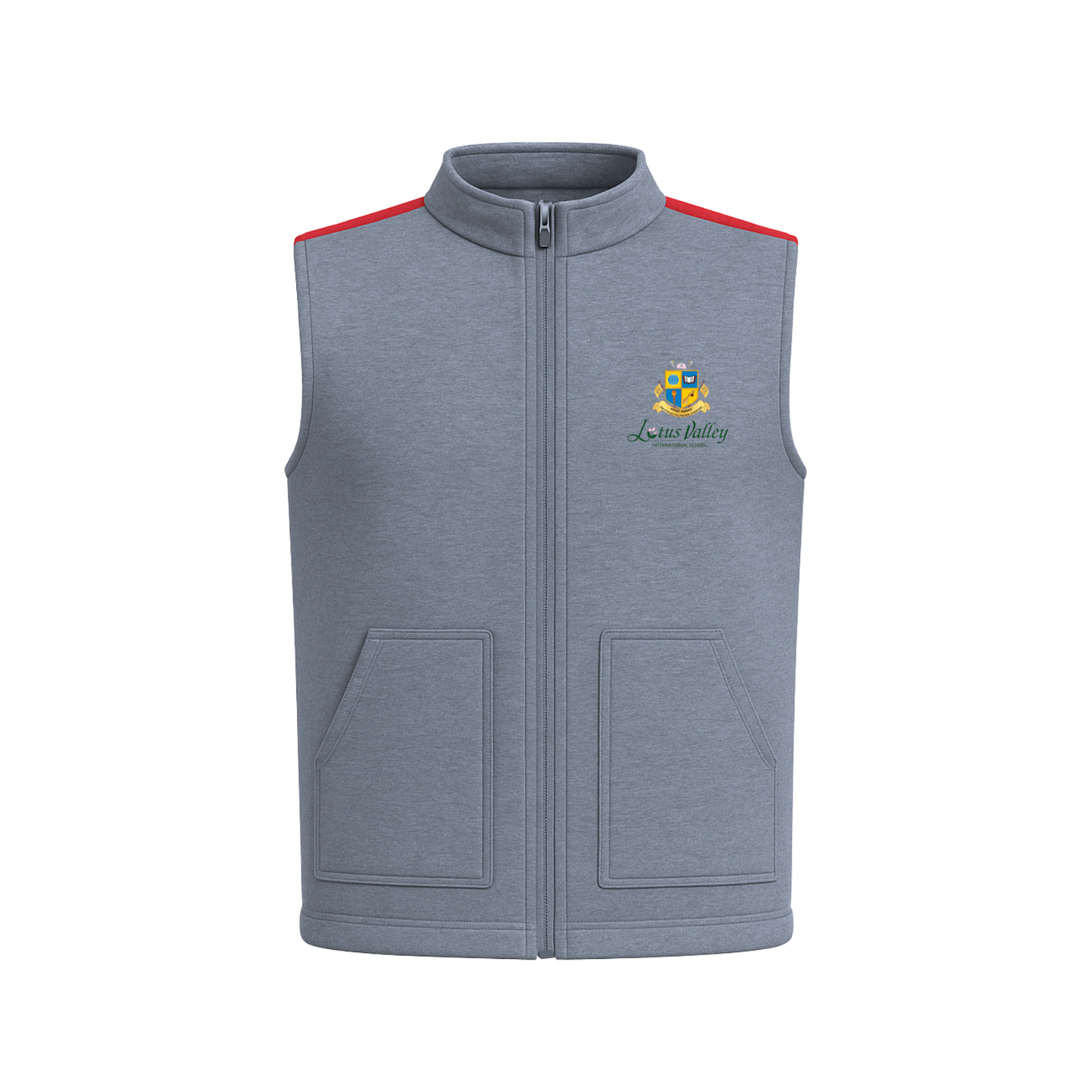 Lotus Valley International School Winter Track Upper (Sleeveless Jacket)