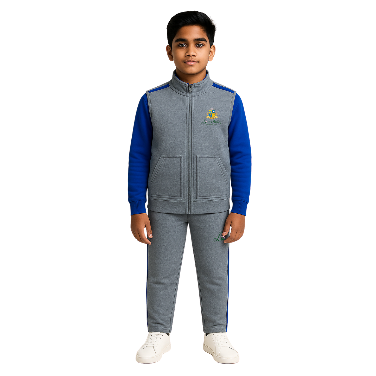 Lotus Valley International School Winter Track Upper (Sleeveless Jacket)