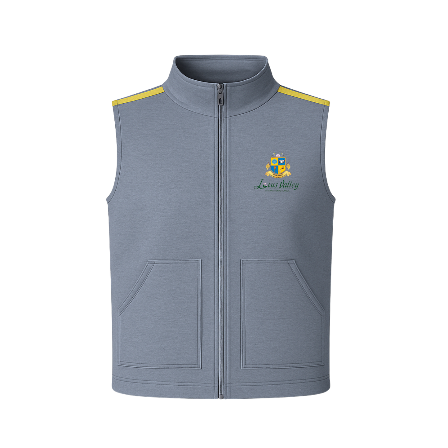 Lotus Valley International School Winter Track Upper (Sleeveless Jacket)