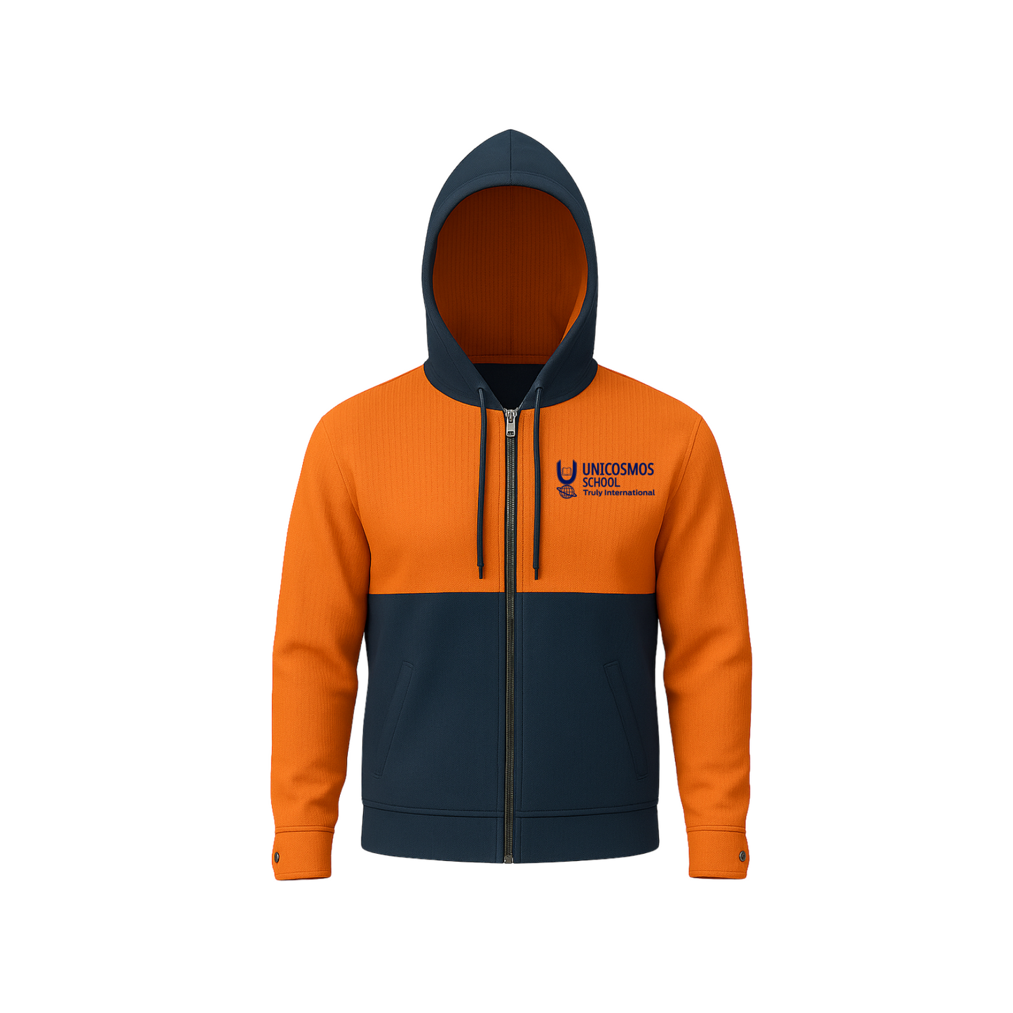 FULL SLEEVE TRACK SUIT UPPER WITH DETACHABLE HOOD