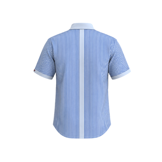 GD Goenka SHIRT H/S STRIPE (M) - VI-XII