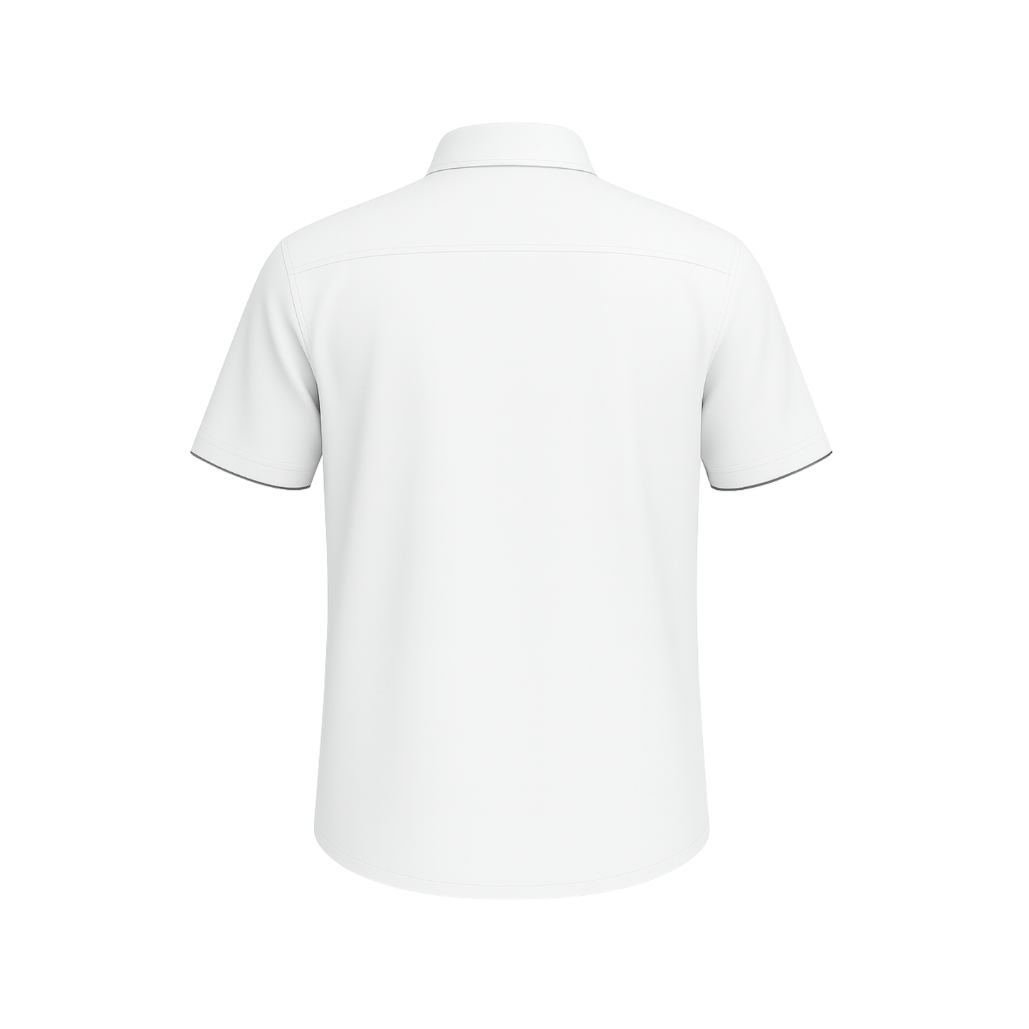 SHIS White Half-Sleeve Shirt