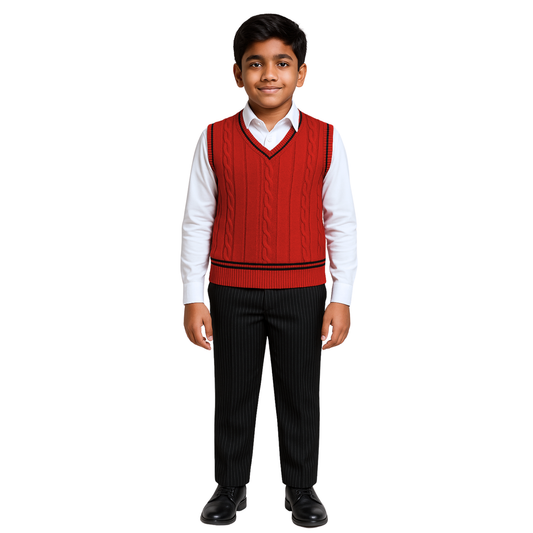 Sweater S/L (Red)
