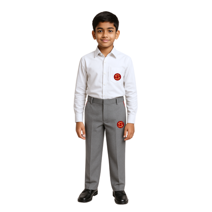 TRACK PANT -wool (Grey)