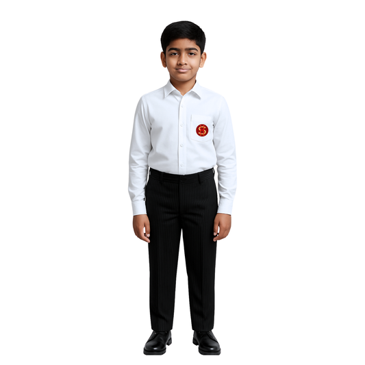 TROUSERS (Black Striped)
