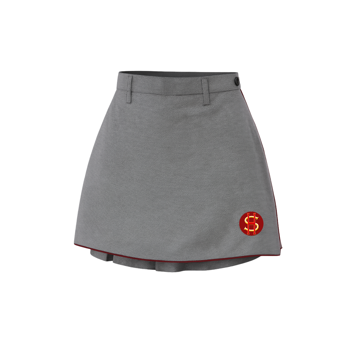 SHIS Formal Grey Skirt