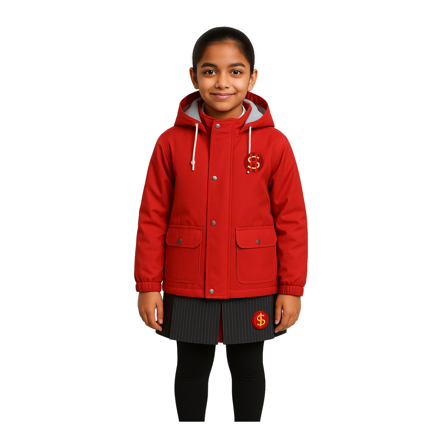 Scottish High International School Jacket (Red)