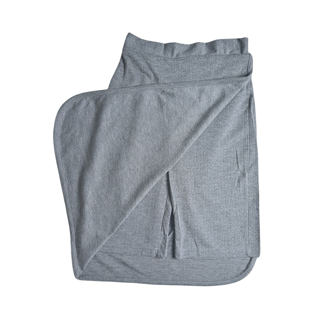 Lotus Valley Girls' Grey Wrap Skirt with Shorts