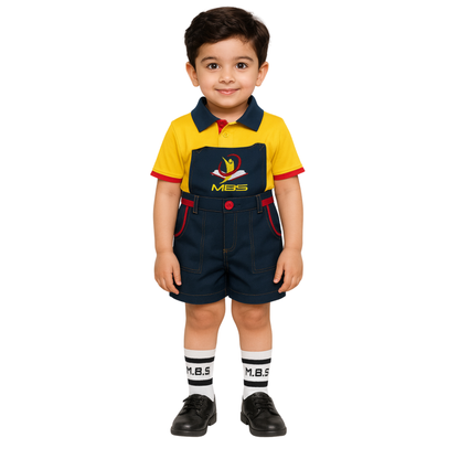 MBS T/SHIRT JR YELLOW (Nur-KG)