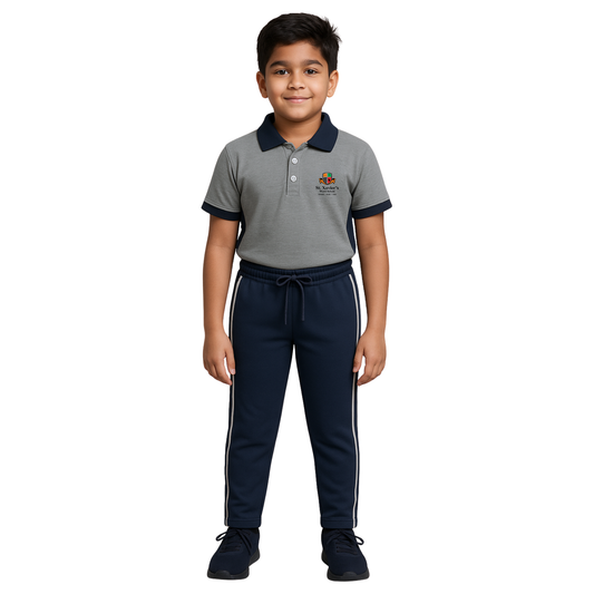 ST XAVIER'S H/S T/SHIRT NUR-KG GREY