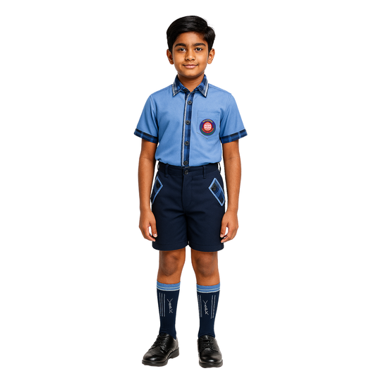 VSPK BLUE SHIRT H/S (M) 1 TO 12