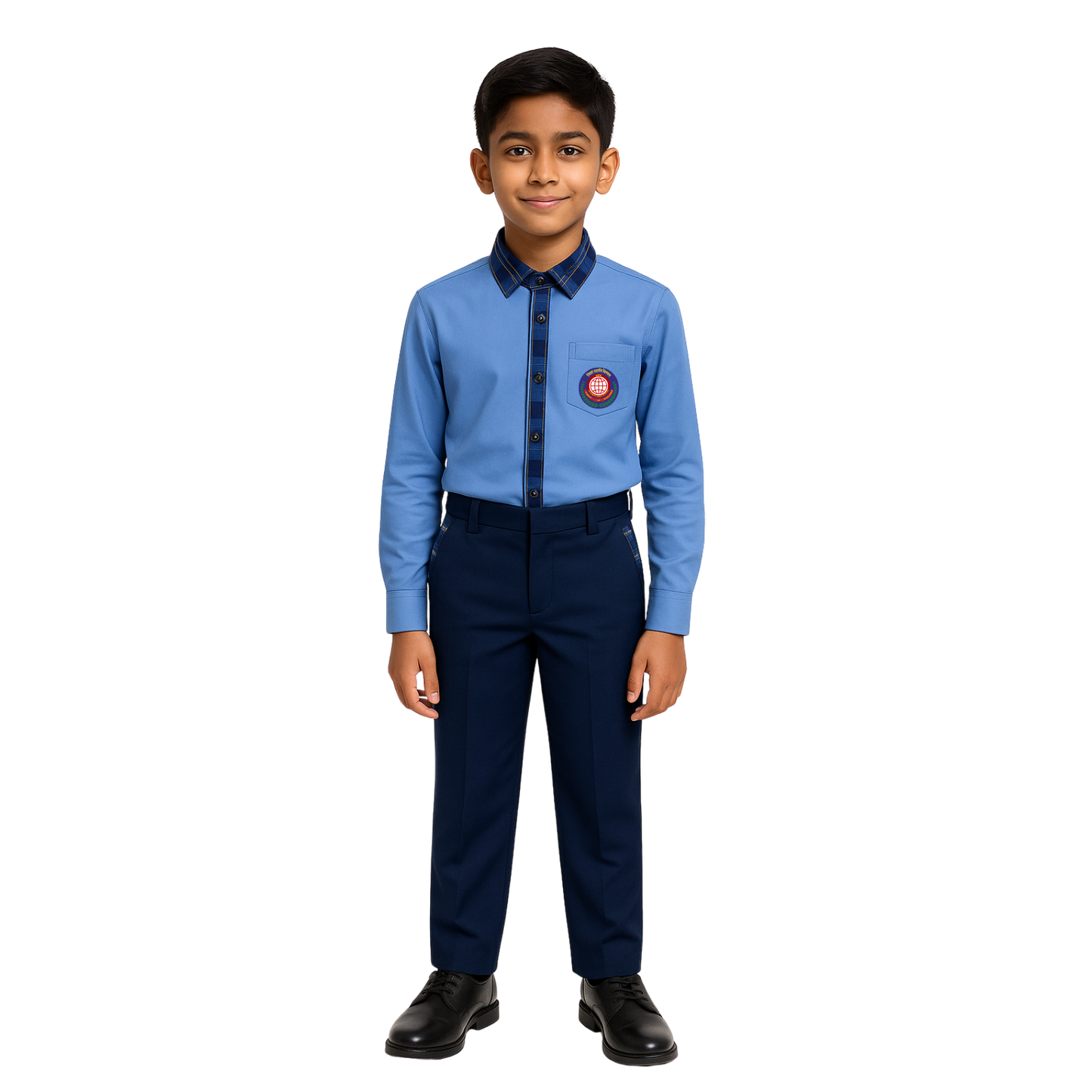 VSPK F/PANT (M) NAVY BLUE 6 TO 12