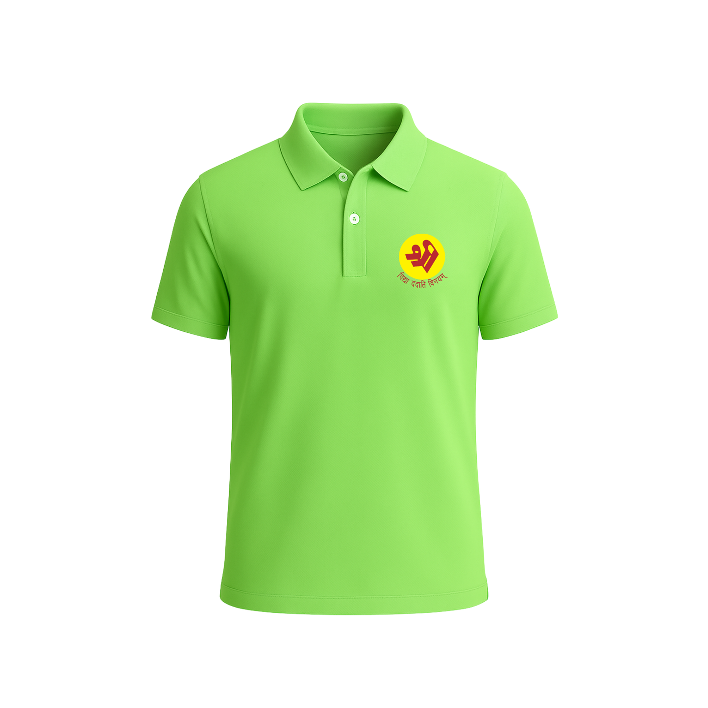 The Shri Ram School Polo H/S T/Shirt (Red, Blue, Yellow, Green)