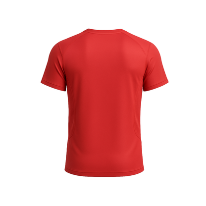 The Shri Ram Sports Roundneck Dry-Fit T-Shirt ( Yellow , Red , Blue , Green )