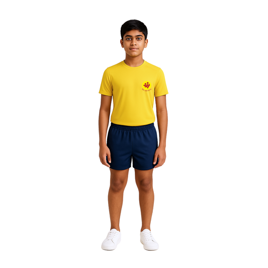 The Shri Ram Navy Sports Shorts
