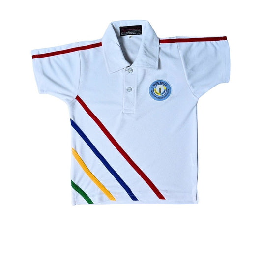 Blue Bells T/shirt  Polo White