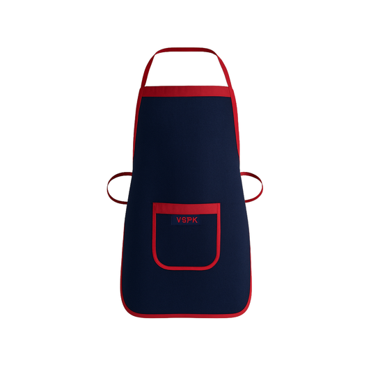 VSPK APRON RED PIPPING