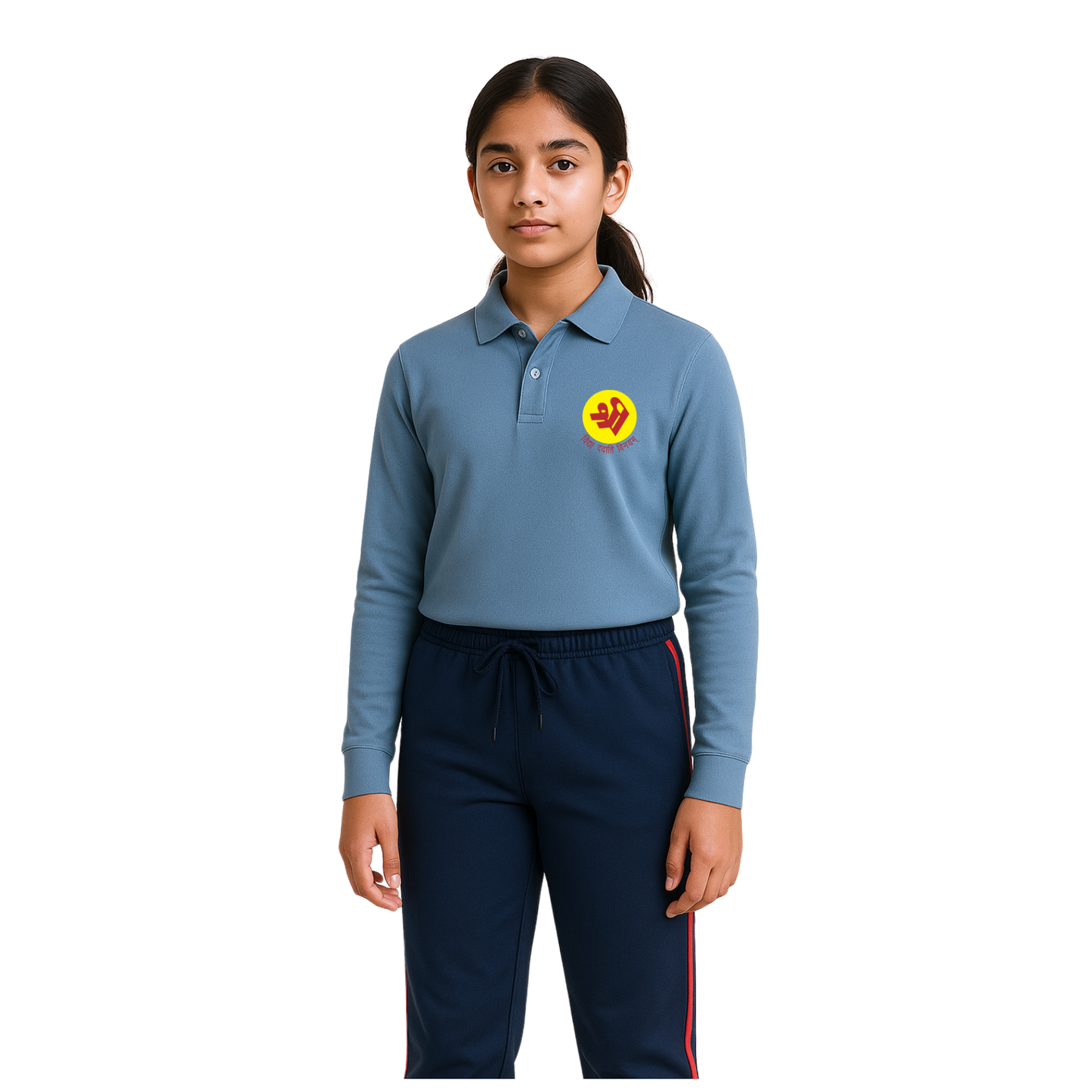 The Shri Ram Polo F/S T/Shirt ( Red ,Yellow , Blue , Green)