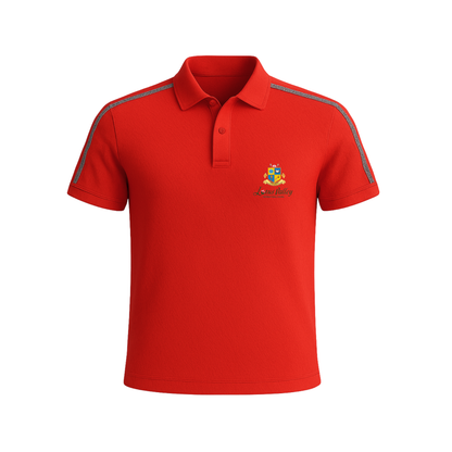 House Polo T-Shirt (PINK , BLUE , GREEN , YELLOW , FIROZI , RED) - Lotus Valley