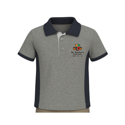 ST XAVIER'S H/S T/SHIRT NUR-KG GREY