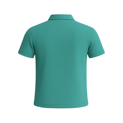 House Polo T-Shirt (PINK , BLUE , GREEN , YELLOW , FIROZI , RED) - Lotus Valley