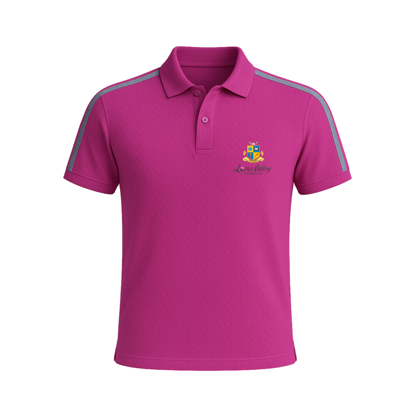 House Polo T-Shirt (PINK , BLUE , GREEN , YELLOW , FIROZI , RED) - Lotus Valley