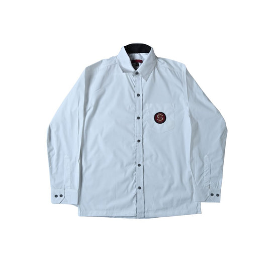 SHIS HALF-Sleeve White Shirt