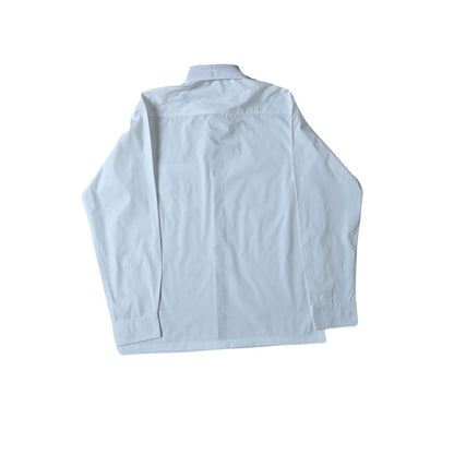 SHIS HALF-Sleeve White Shirt