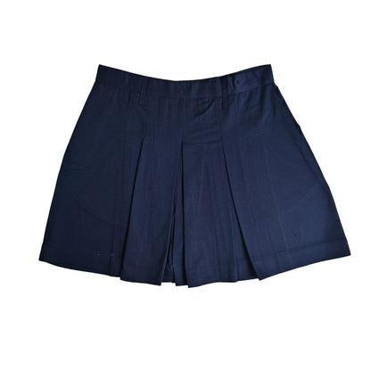Shri Ram Navy Pleated Skirt