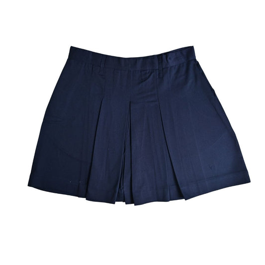 Shri Ram Navy Pleated Skirt
