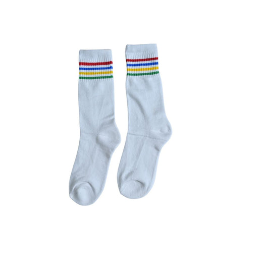 SHIS Rainbow Striped Socks