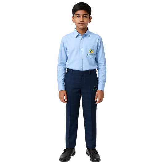 Lotus Valley Formal Navy Trouser