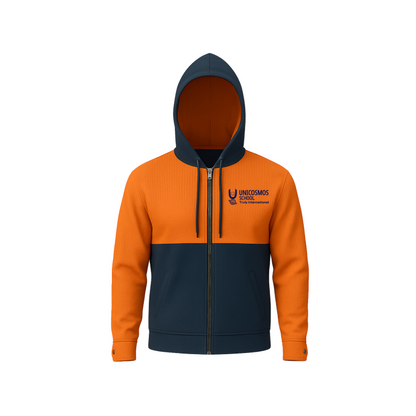 FULL SLEEVE TRACK SUIT UPPER WITH DETACHABLE HOOD