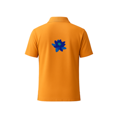 Suncity Sports Polo T-shirt ( white , Orange , Blue )