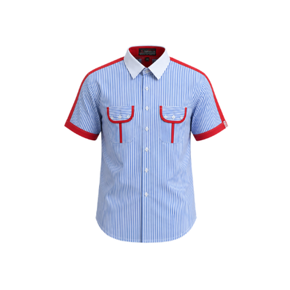 GD Goenka SHIRT H/S STRIPE (F) -III - XII