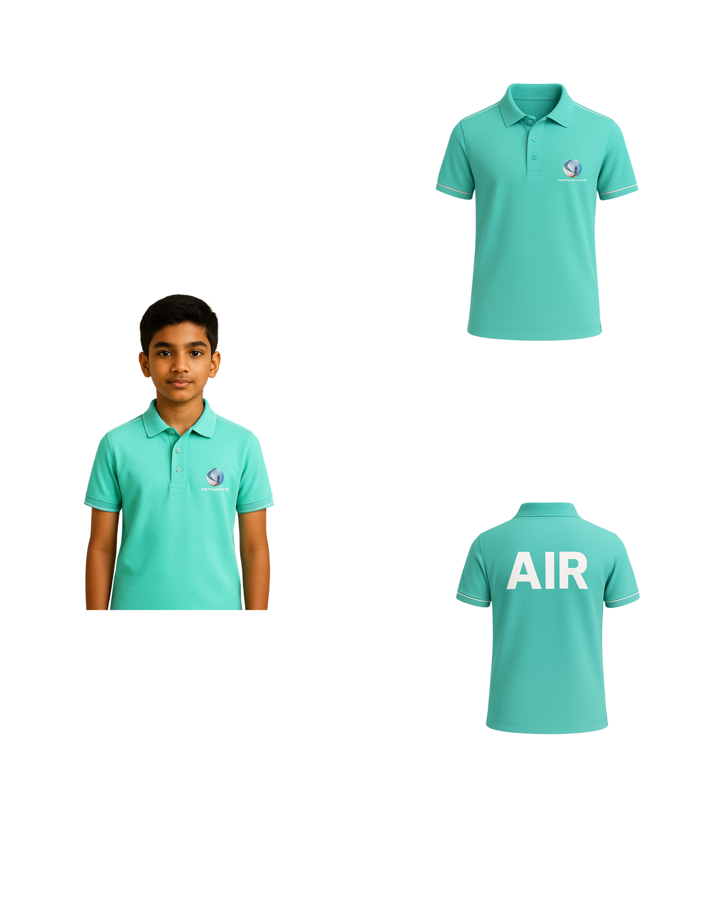 PATHWAYS HOUSE T-SHIRT ( Navy Blue , Sky Blue , Green , Red )