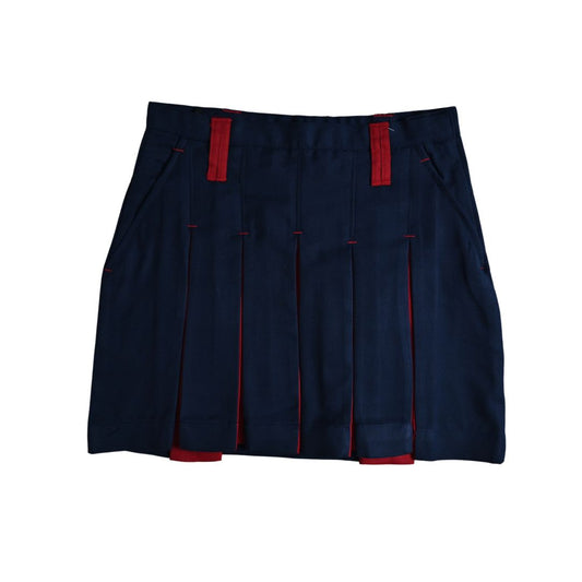 GD Goenka Navy Skirt - Girls
