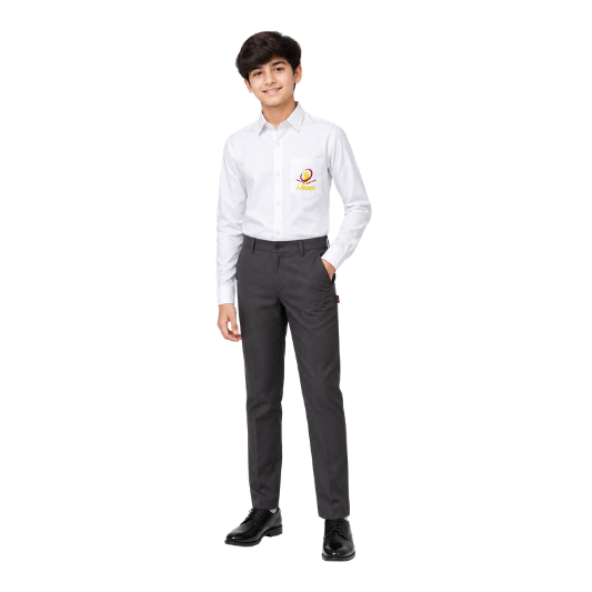 F/S SHIRT (WHITE) (11-12) MBS