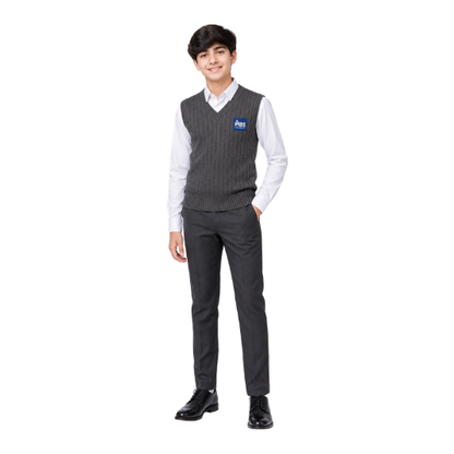 S/L SWEATER (GREY) (11-12) MBS