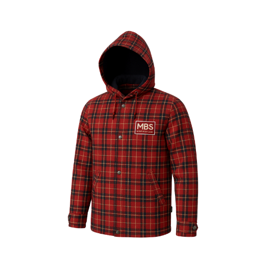 JACKET (RED CHECK) (NUR-KG) MBS