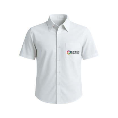 GENESIS GEN SHIRT H/S (M  WHITE 6-12