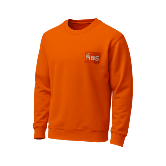 SWEATSHIRT (ORANGE) (1-10) MBS
