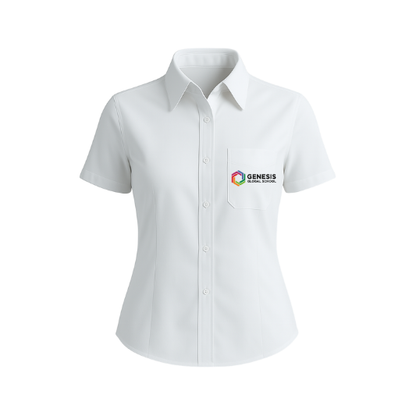GENESIS GEN SHIRT H/S (F)  WHITE  6-12