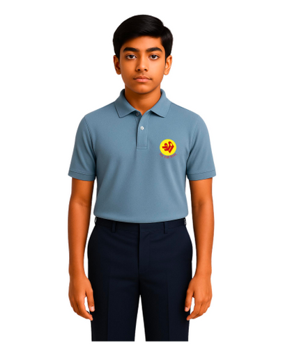 The Shri Ram Polo H/S T/Shirt ( Red ,Yellow , Blue , Green)