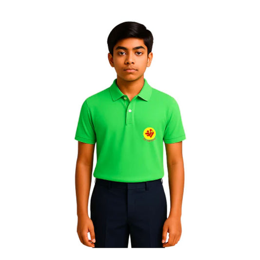 The Shri Ram Polo H/S T/Shirt ( Red ,Yellow , Blue , Green)