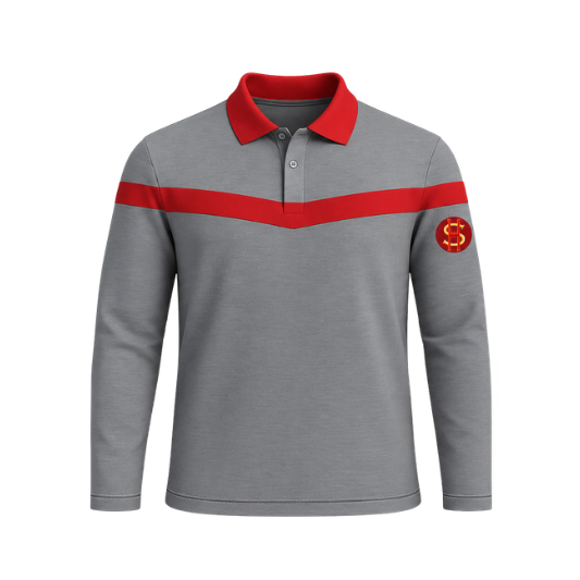 SWEATSHIRT (RED STRIPE) GRADE (NUR-KG)